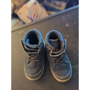 Osh Kosh Ever Play Navy Blue Boots Toddler Sz 5